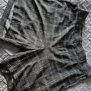 Torrid crepe plaid shorts